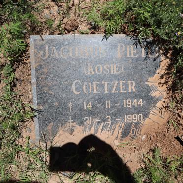 COETZER Jacobus Pieter 1944-1990