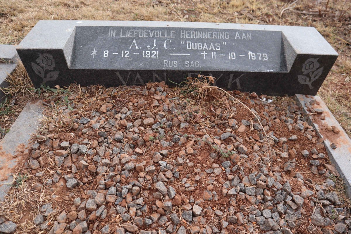 DYK A.J.C., van 1921-1979