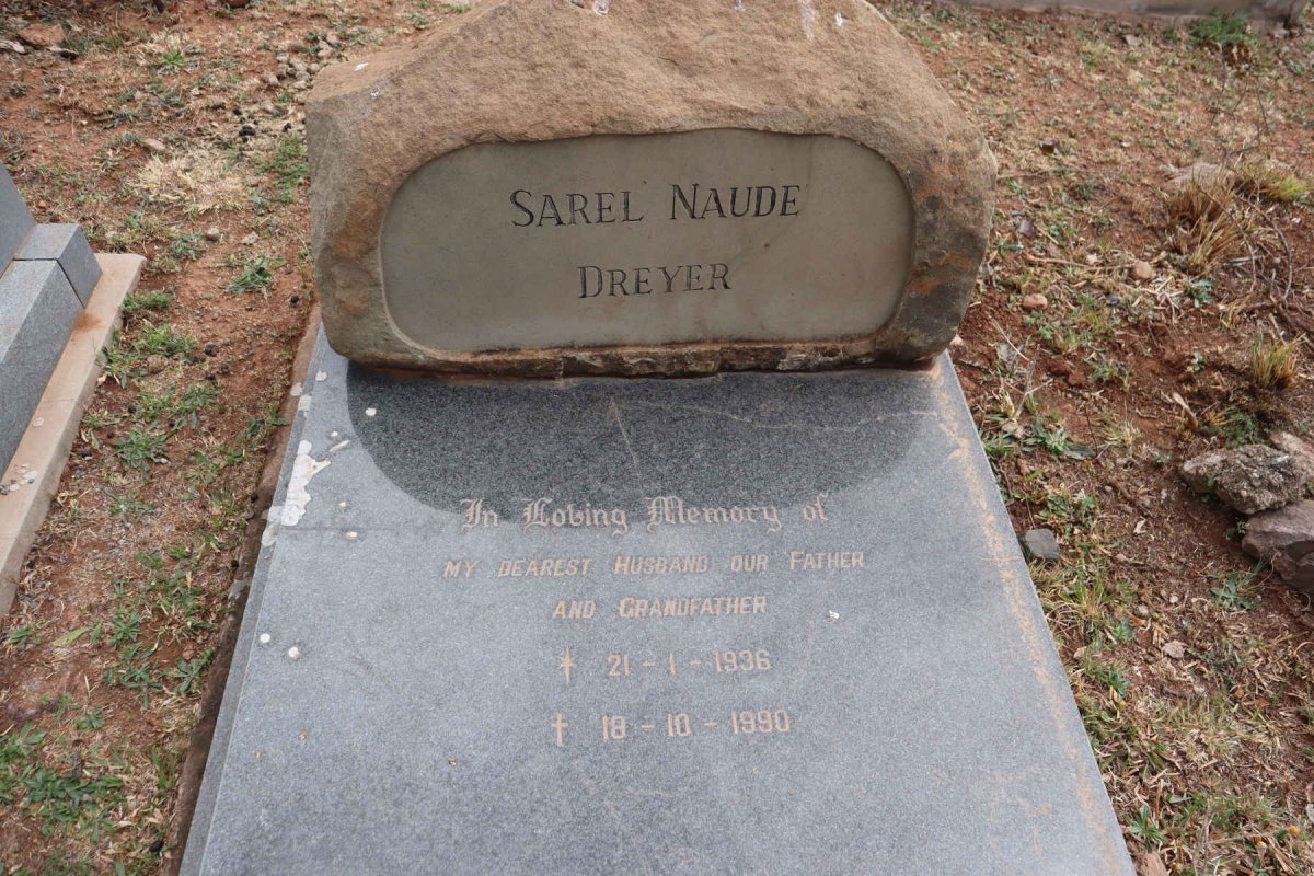 DREYER Sarel Naude 1936-1990