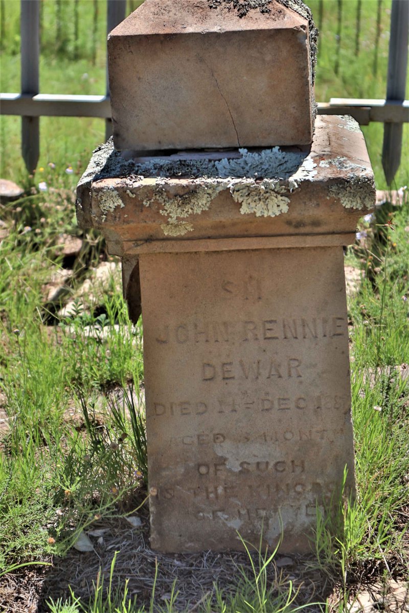 DEWAR John Rennie -188?