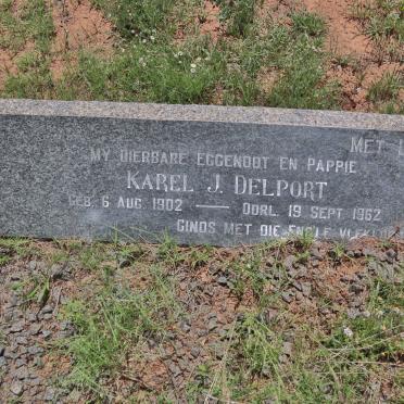 DELPORT Karel J. 1902-1962 &amp; Cecelia M. le R. MULDER 1907-1966 _1