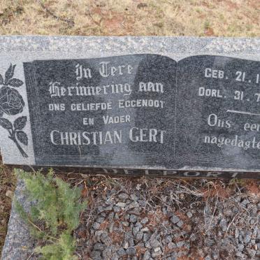 DELPORT Christian Gert 1888-1964
