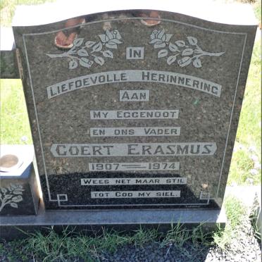 ERASMUS Coert 1907-1974 &amp; Winifred 1910-1995
