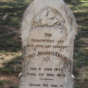 ERASMUS Petrus Johannes 1848-1922
