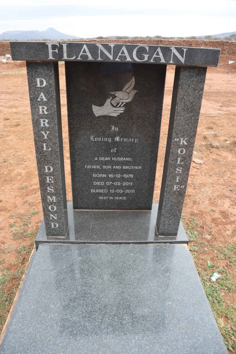 FLANAGAN Darryl Desmond 1976-2011