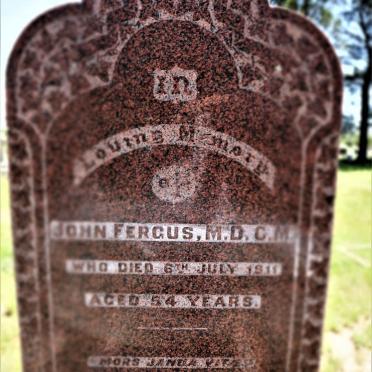 FERGUS John -1911