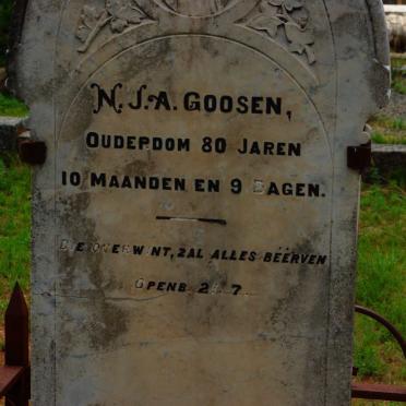 GOOSEN N.J.A.