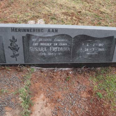 GOOSEN Willem Jacobus 1909-1987 & Susara Fredrika OELOFSE 1912-1986_2