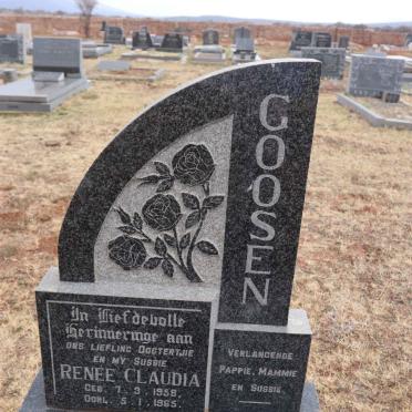 GOOSEN Renee Claudia 1958-1965