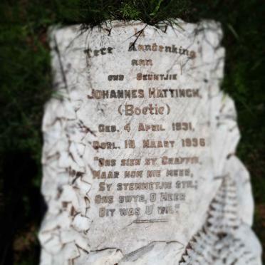 HATTINGH Johannes 1931-1936