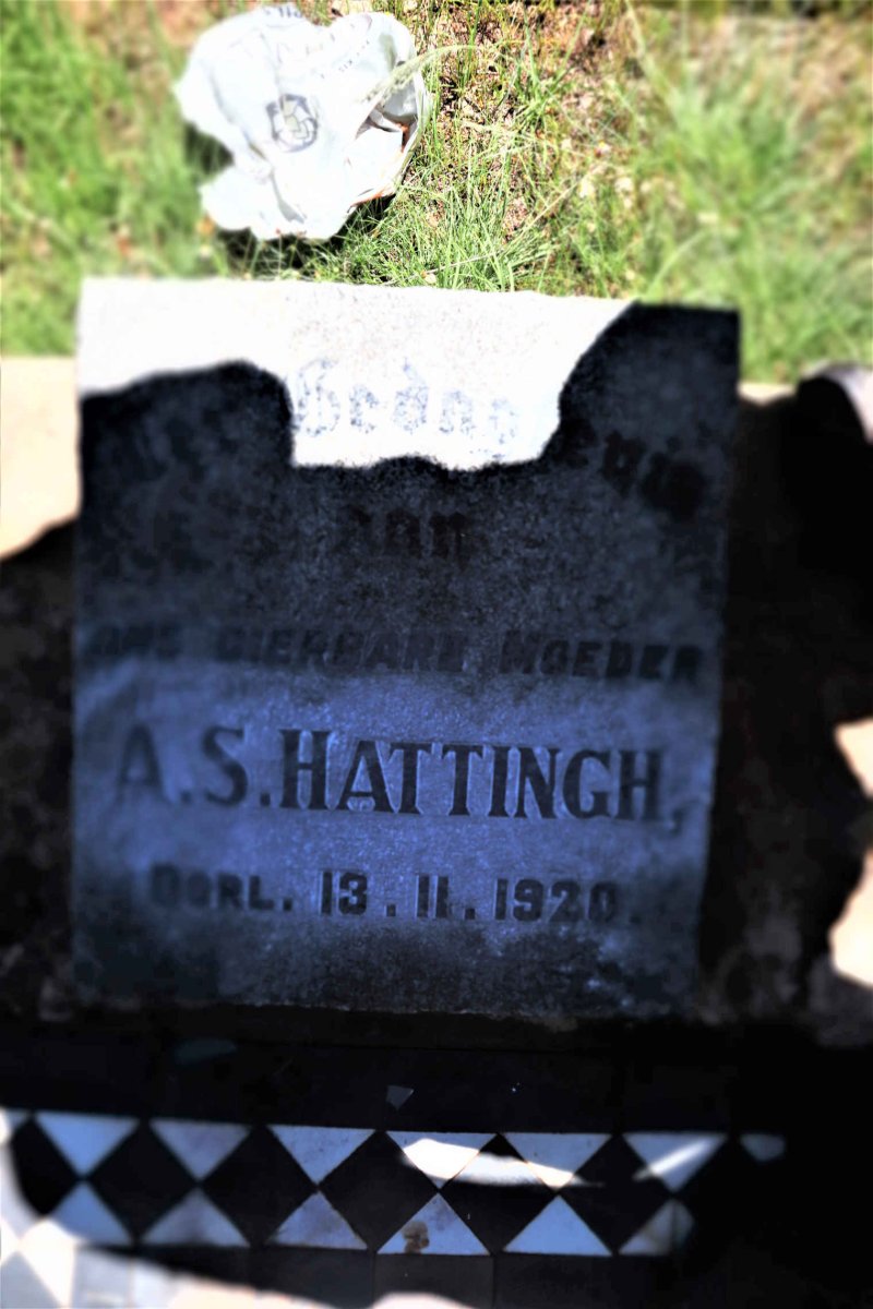 HATTINGH A.S. -1920