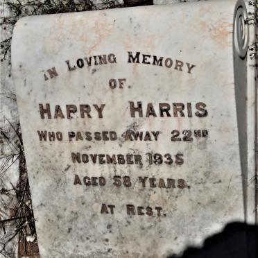HARRIS Harry -1935