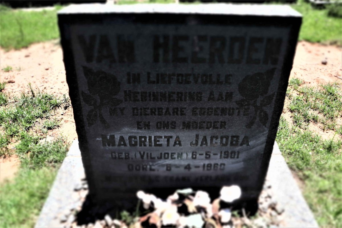 HUMPEL Gezina Geraldina nee VAN DER MERWE 1930-1993
