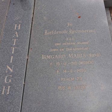 HATTINGH George Marthinus 1910-1994 & Irmgard Maria WEBER 1910-2003_2