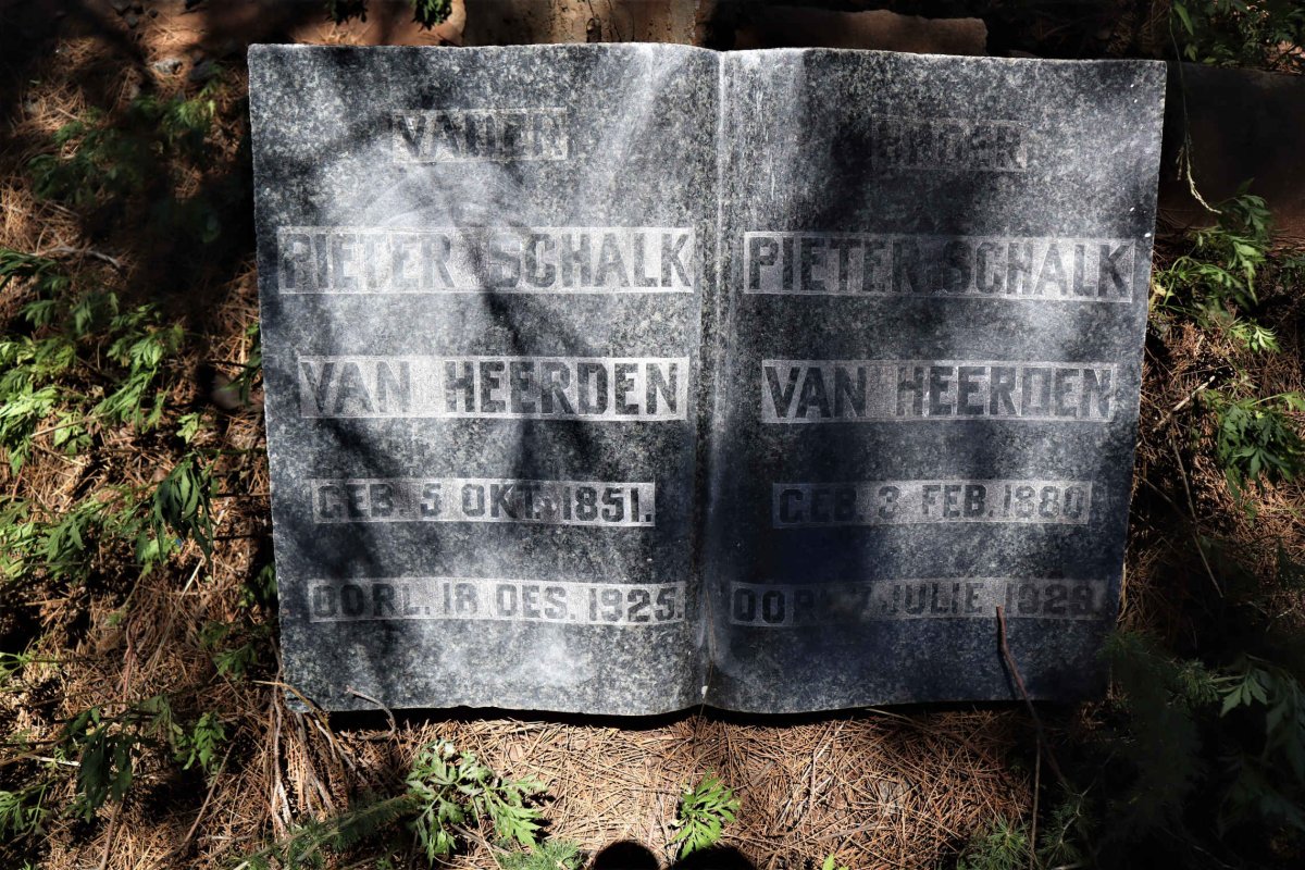 HEERDEN Pieter Schalk, van 1851-1925 :: VAN HEERDEN Pieter Schalk 1880-1928