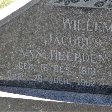 HEERDEN Willem Jacobus, van 1881-1962 &amp; Hermina Margaretha ERASMUS 1885-1953 _1