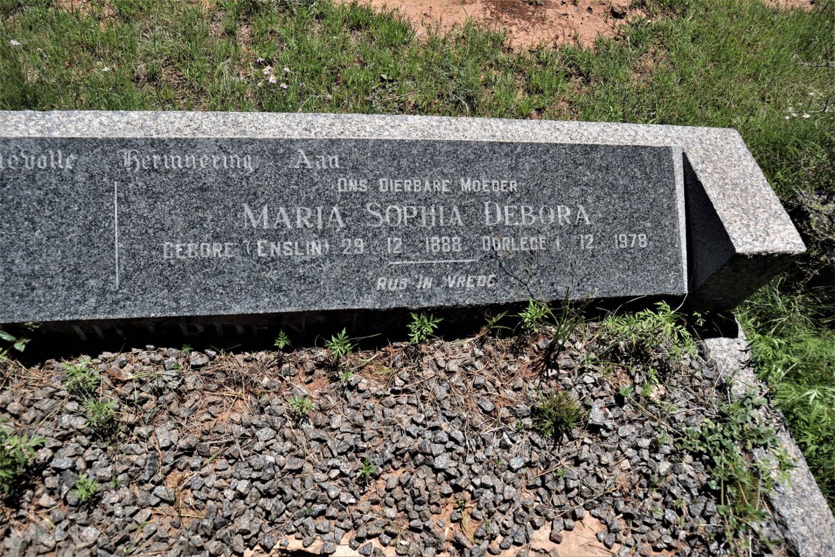 HEERDEN Adriaan Cornelius, van 1887-1960 &amp; Maria Sophia Debora ENSLIN 1888-1978 _2