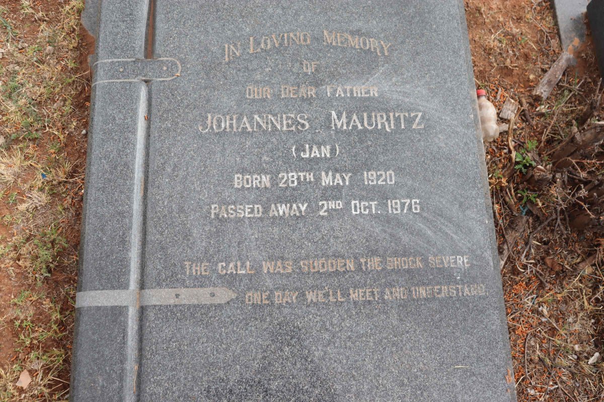 HEERDEN Johannes Mauritz, van 1920-1976_2