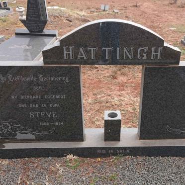HATTINGH Steve 1909-1984