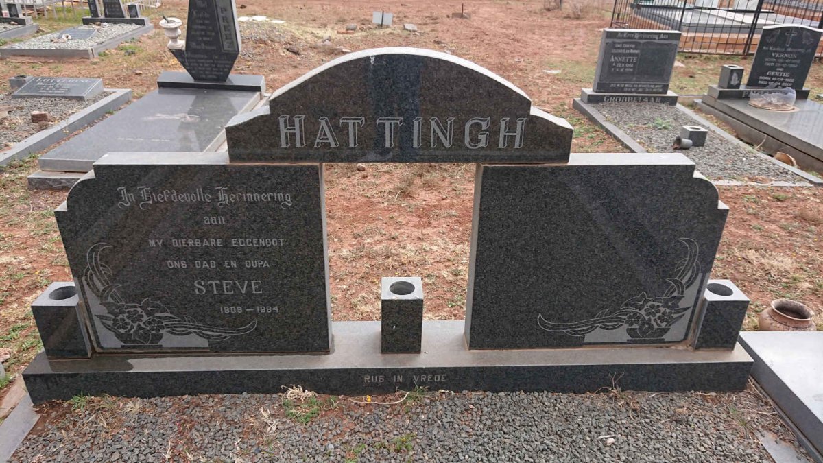 HATTINGH Steve 1909-1984