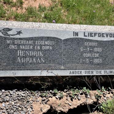 HEERDEN Hendrik Adriaan, van 1889-1969 &amp; Ackrona Charlotta Louisa STEYN 1891-1979 _1