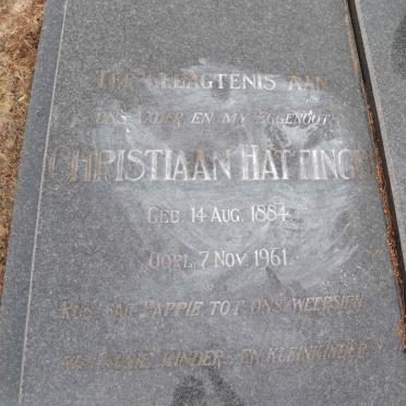 HATTINGH Christiaan 1884-1961 & Florence Froy BOTHA 1885-1957_2