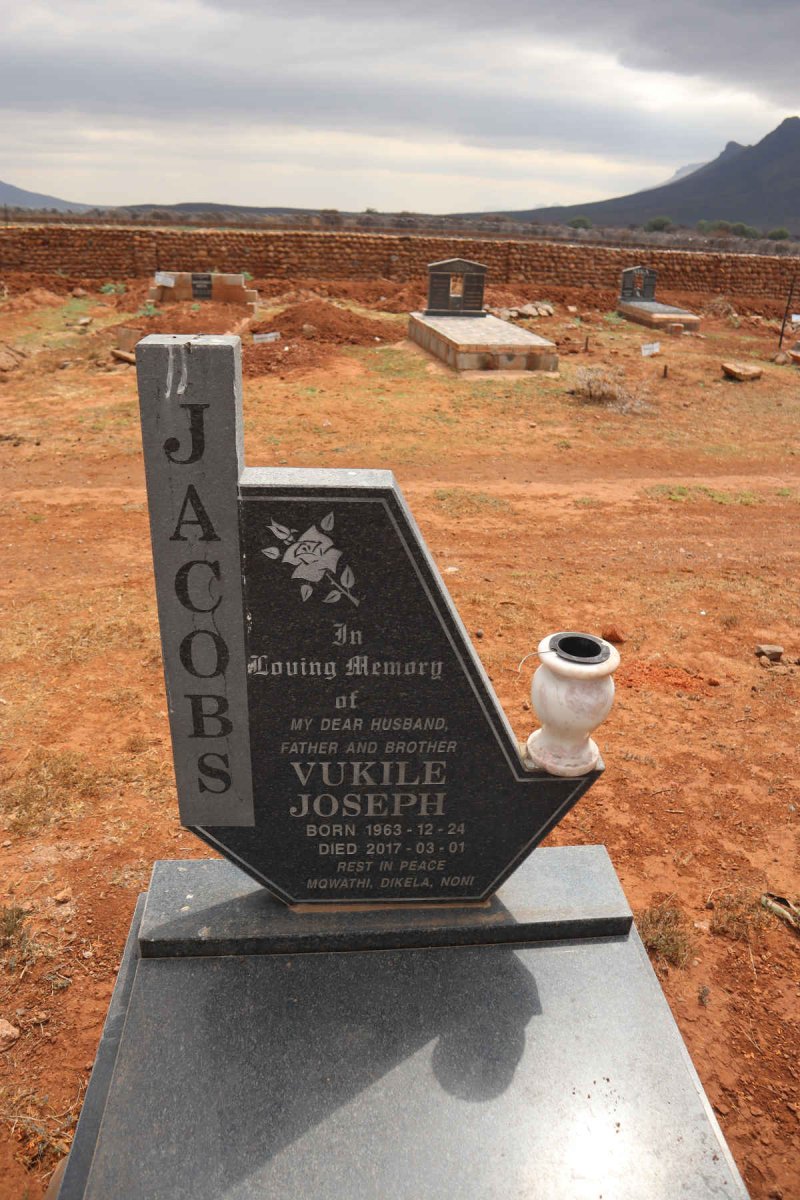 JACOBS Vukile Joseph 1963-2017