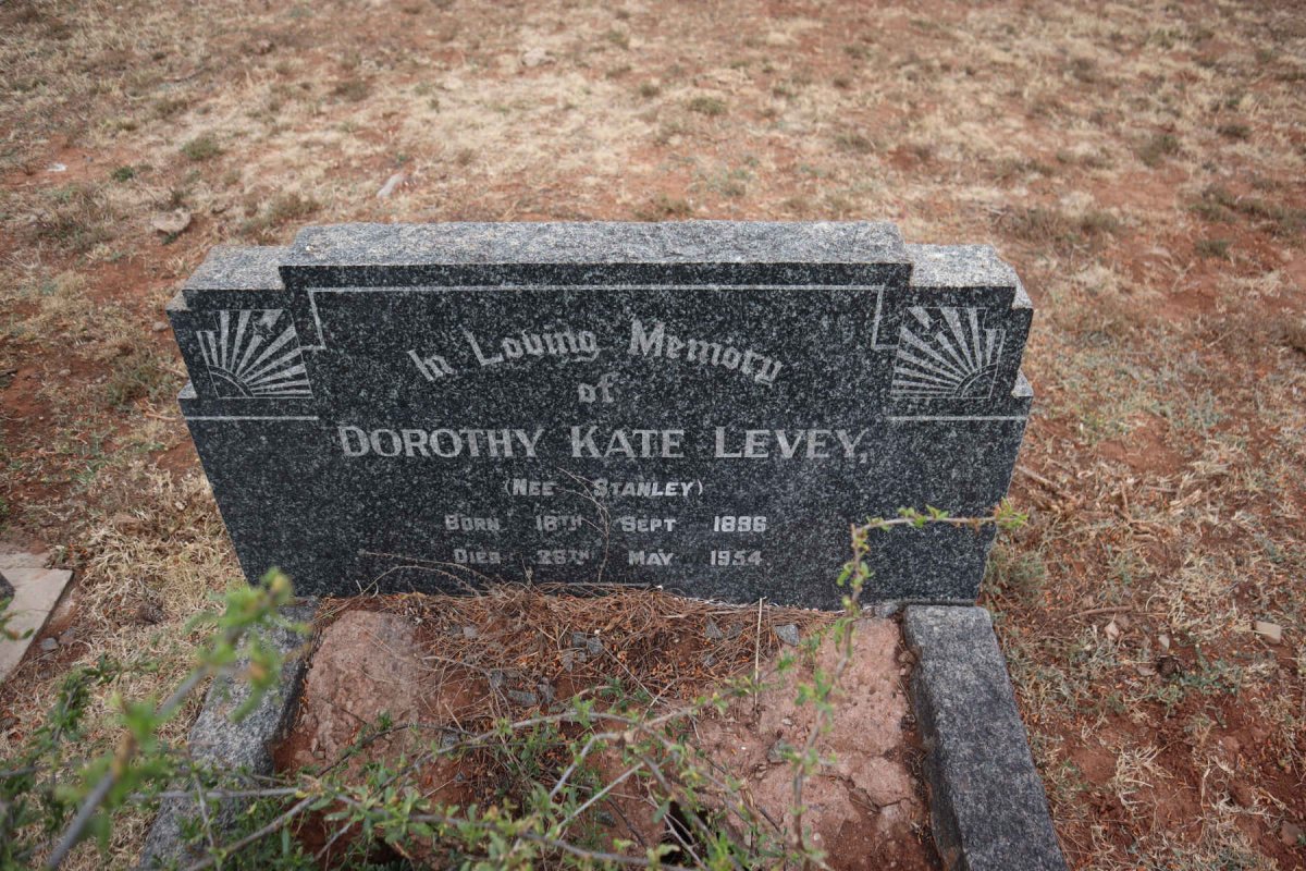 LEVEY Dorothy Kate nee STANLEY 1896-1954