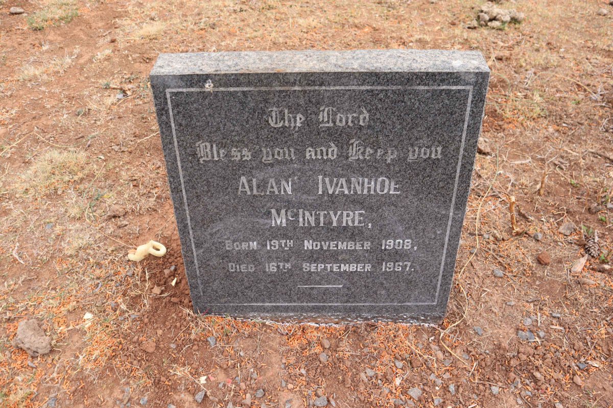 MCINTYRE Alan Ivanhoe 1908-1967