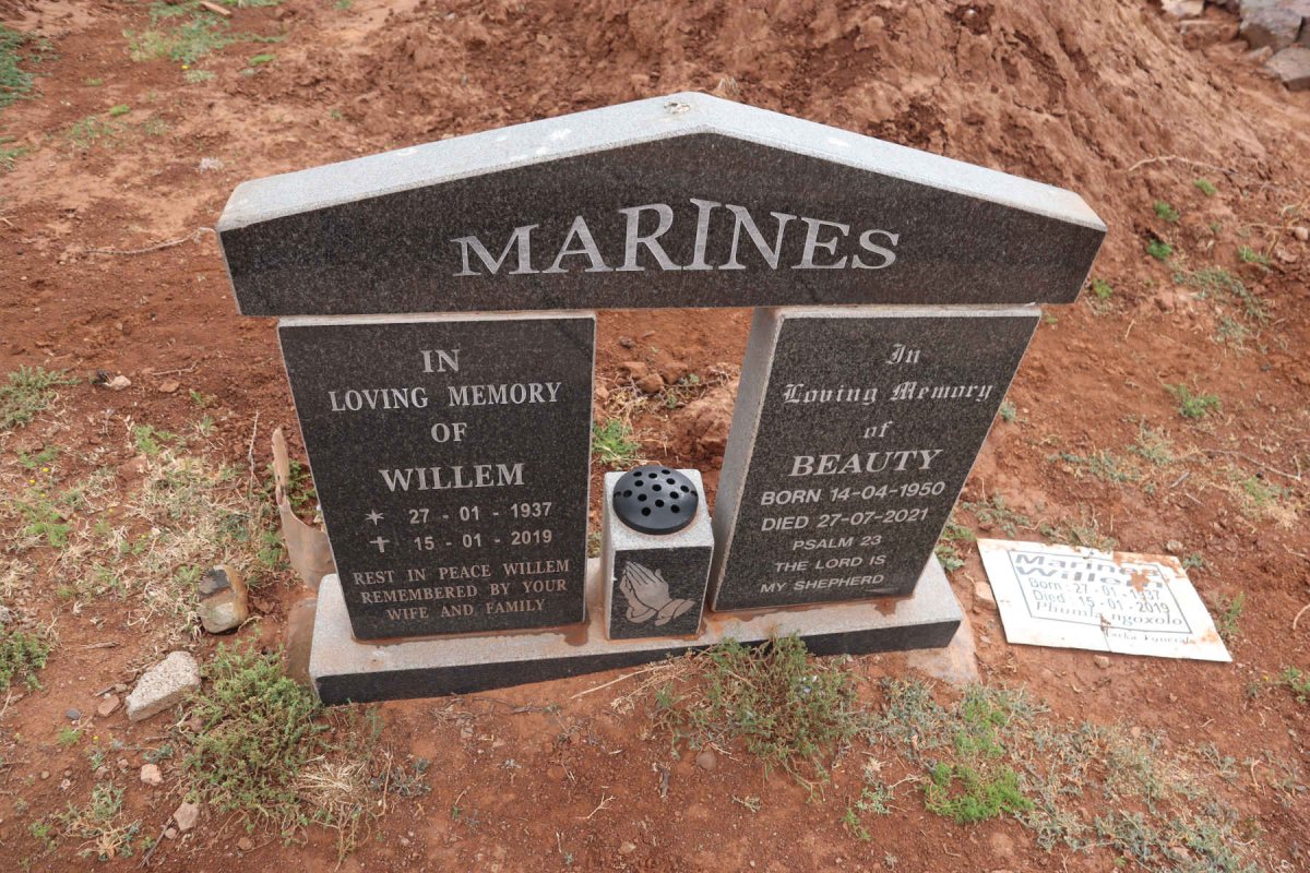 MARINES Willem 1937-2019 & Beauty 1950-2021