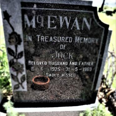 MCEWAN Jock 1925-1969