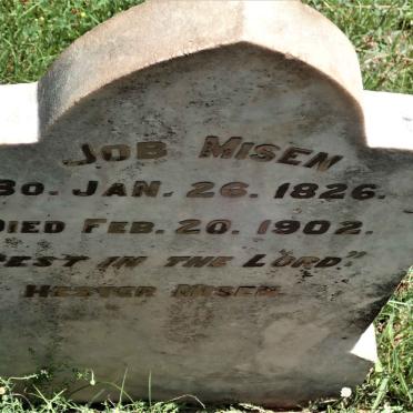 MISEN Job 1826-1902