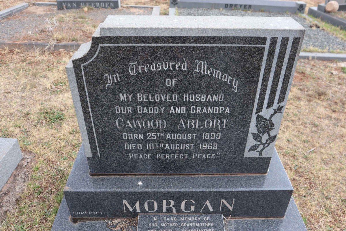MORGAN Cawood Ablort 1899-1968 & Agnes Robinson KING 1910-1993_1