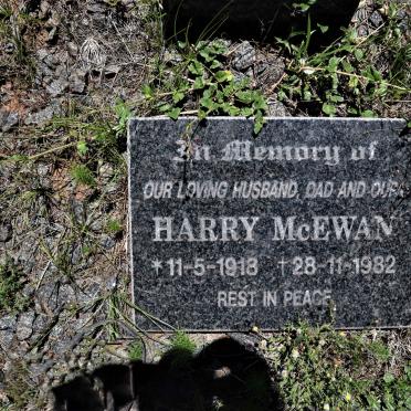 MCEWAN Harry 1918-1982