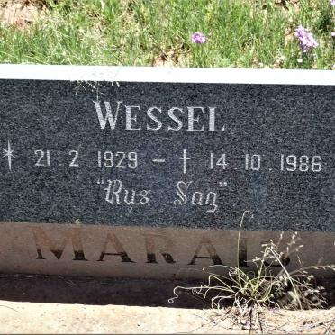 MARAIS Wessel 1929-1986