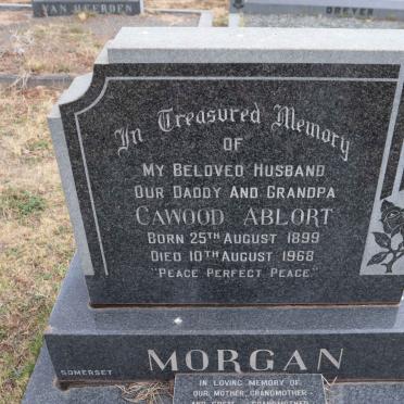 MORGAN Cawood Ablort 1899-1968 & Agnes Robinson KING 1910-1993_1