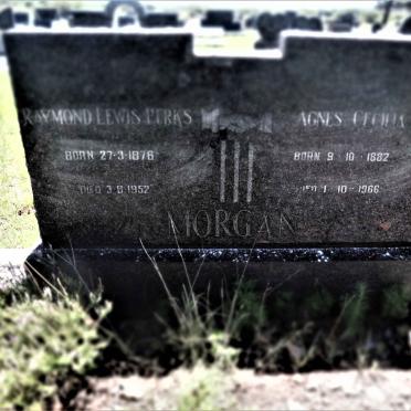 MORGAN Raymond Lewis Perks 1876-1952 &amp; Agnes Cecilia 1882-1966
