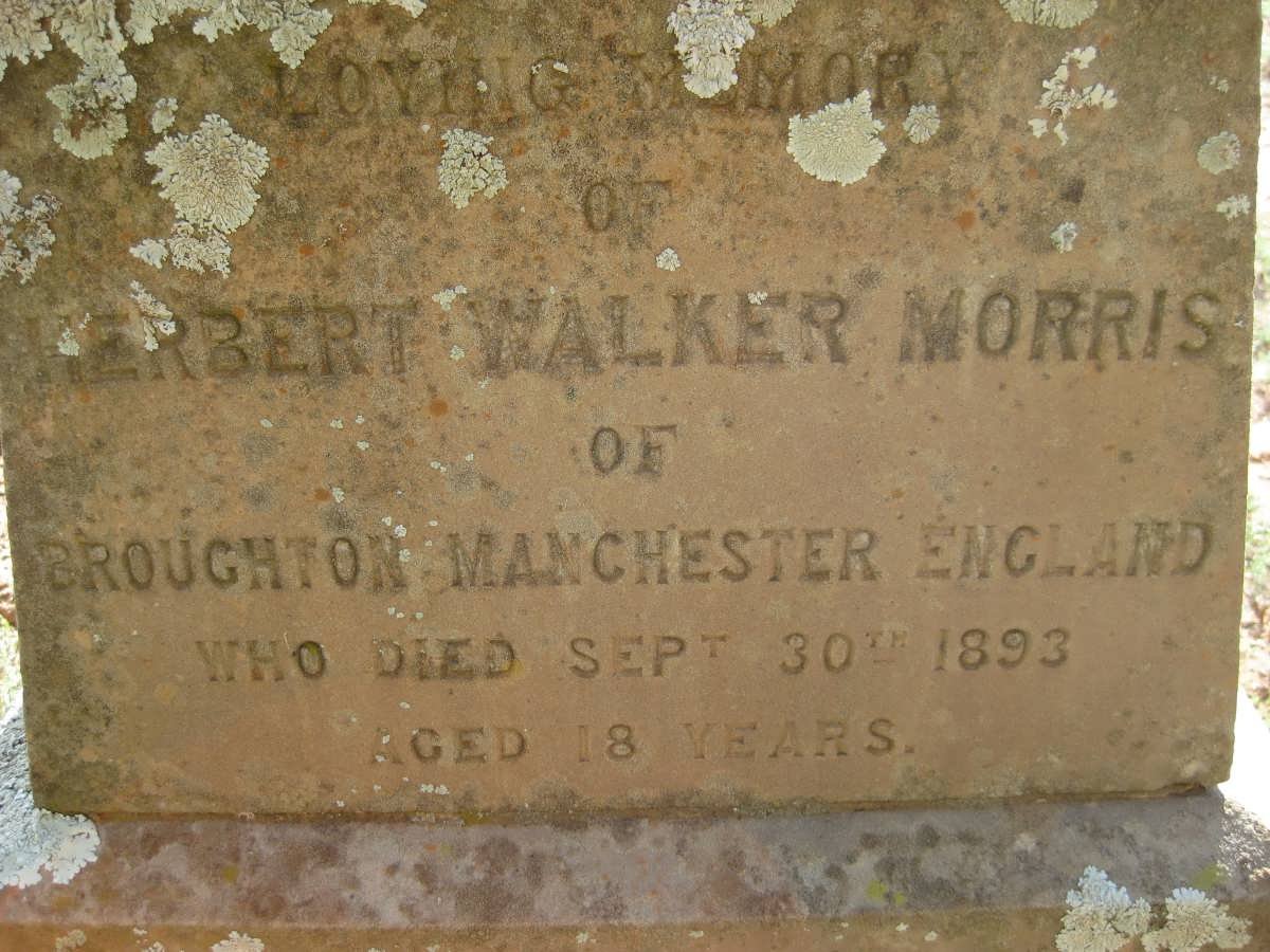 MORRIS Herbert Walker -1893