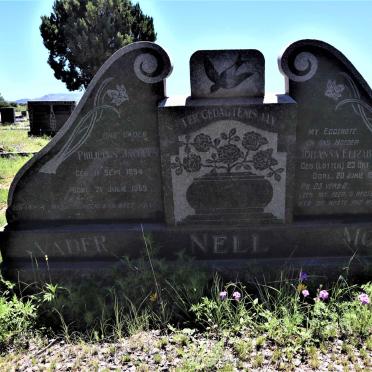 NELL Philippus Jacobus 1894-1969 &amp; Johanna Elizabeth LOTTER 1897-1960