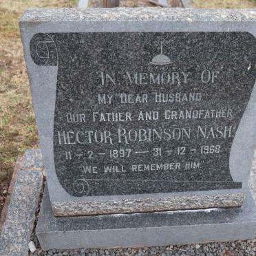 NASH Hector Robinson 1897-1968 