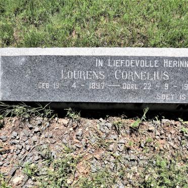 NORTJE Lourens Cornelius 1897-1971 &amp; Louisa Johanna TERBLANCHE 1897-1962