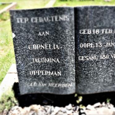OPPERMAN Cornelia Jacomina 1861-1948