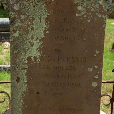PLESSIS ?, du 1821-1897 &amp; A.S.S. MULLER 1828-1900