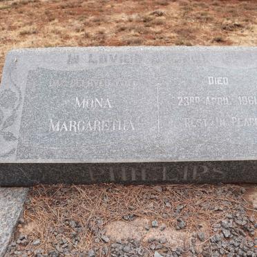 PHILLIPS Mona Margaretha -1961