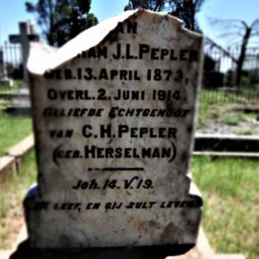 PEPLER Abraham J.L. 1873-1914
