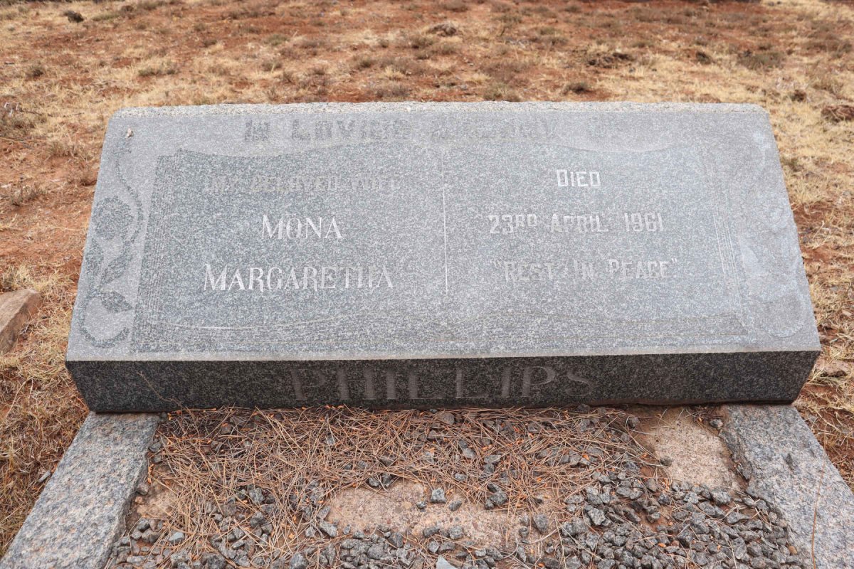 PHILLIPS Mona Margaretha -1961