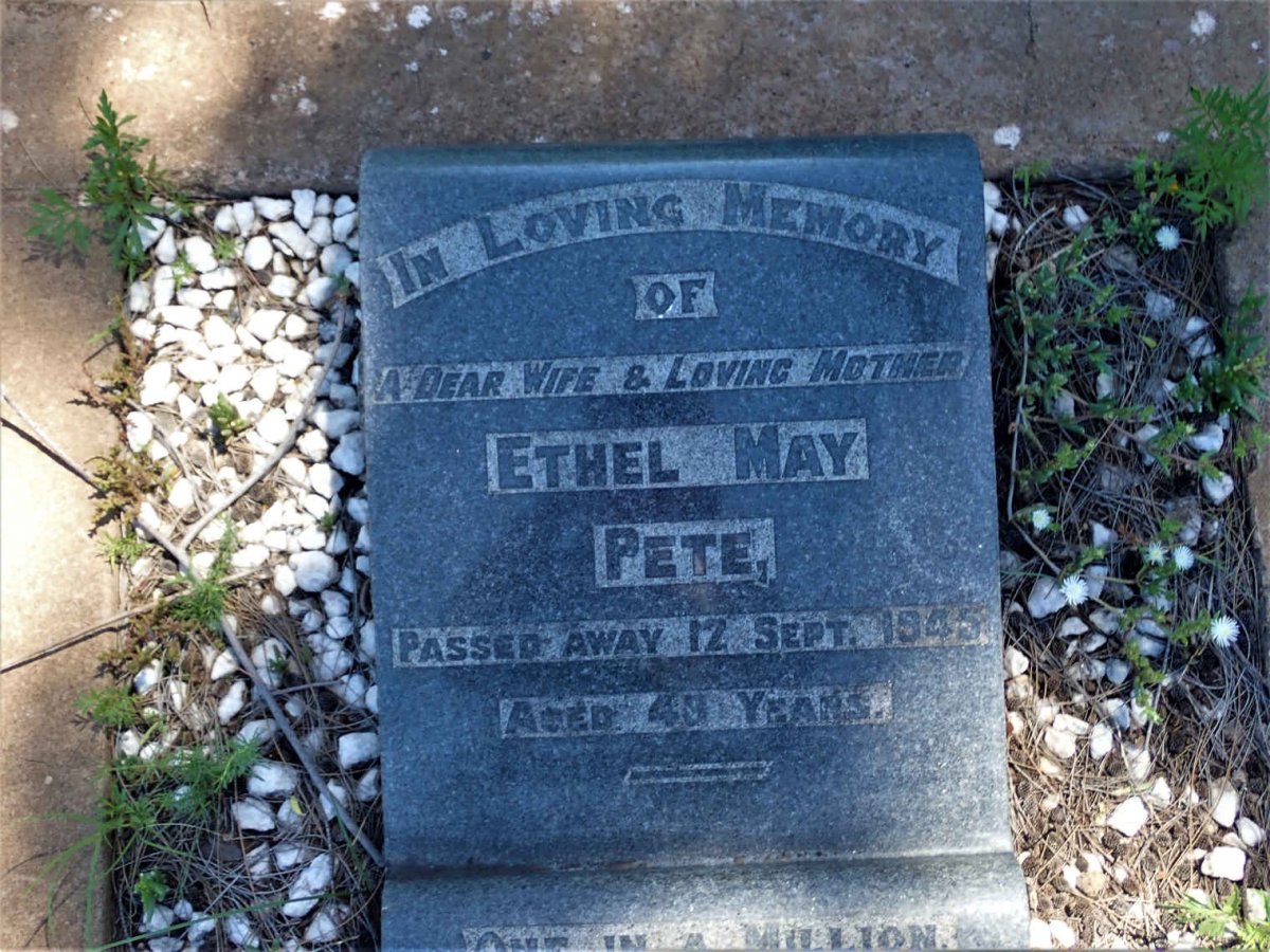 PETE Ethel May -1945