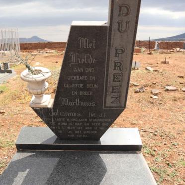 PREEZ Martinus Johannes, du 1979-1994