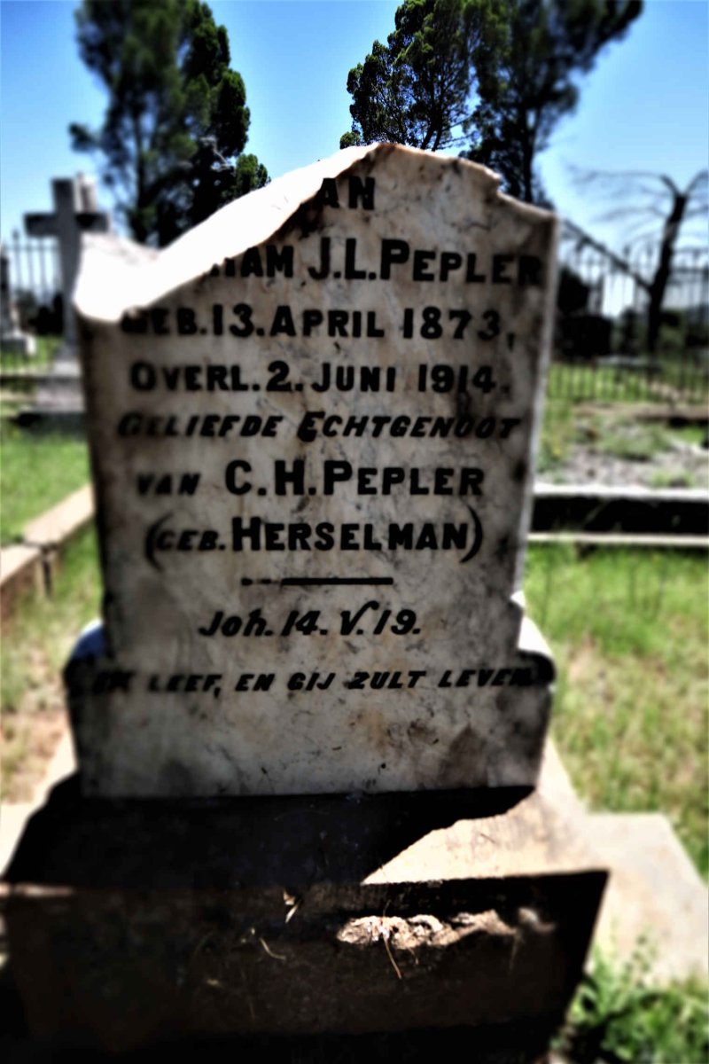 PEPLER Abraham J.L. 1873-1914