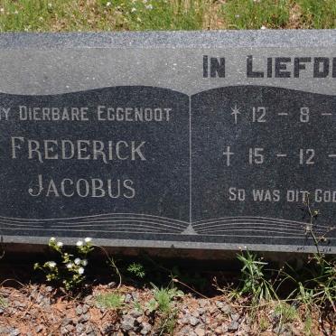 PLESSIS Frederick Jacobus, du 1904-1973 &amp; Maria Christina DU PLESSIS 1904-1978
